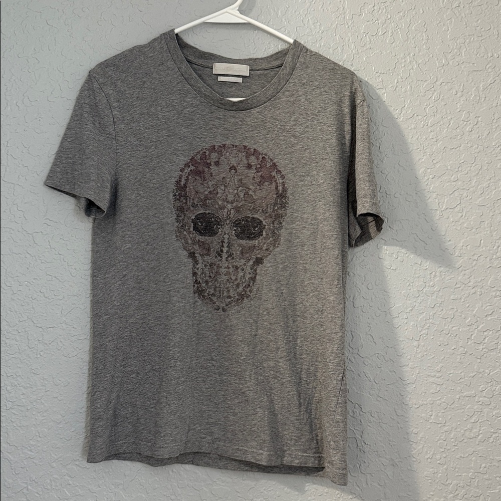Alexander McQueen Skull Graphic Print Unisex Tee